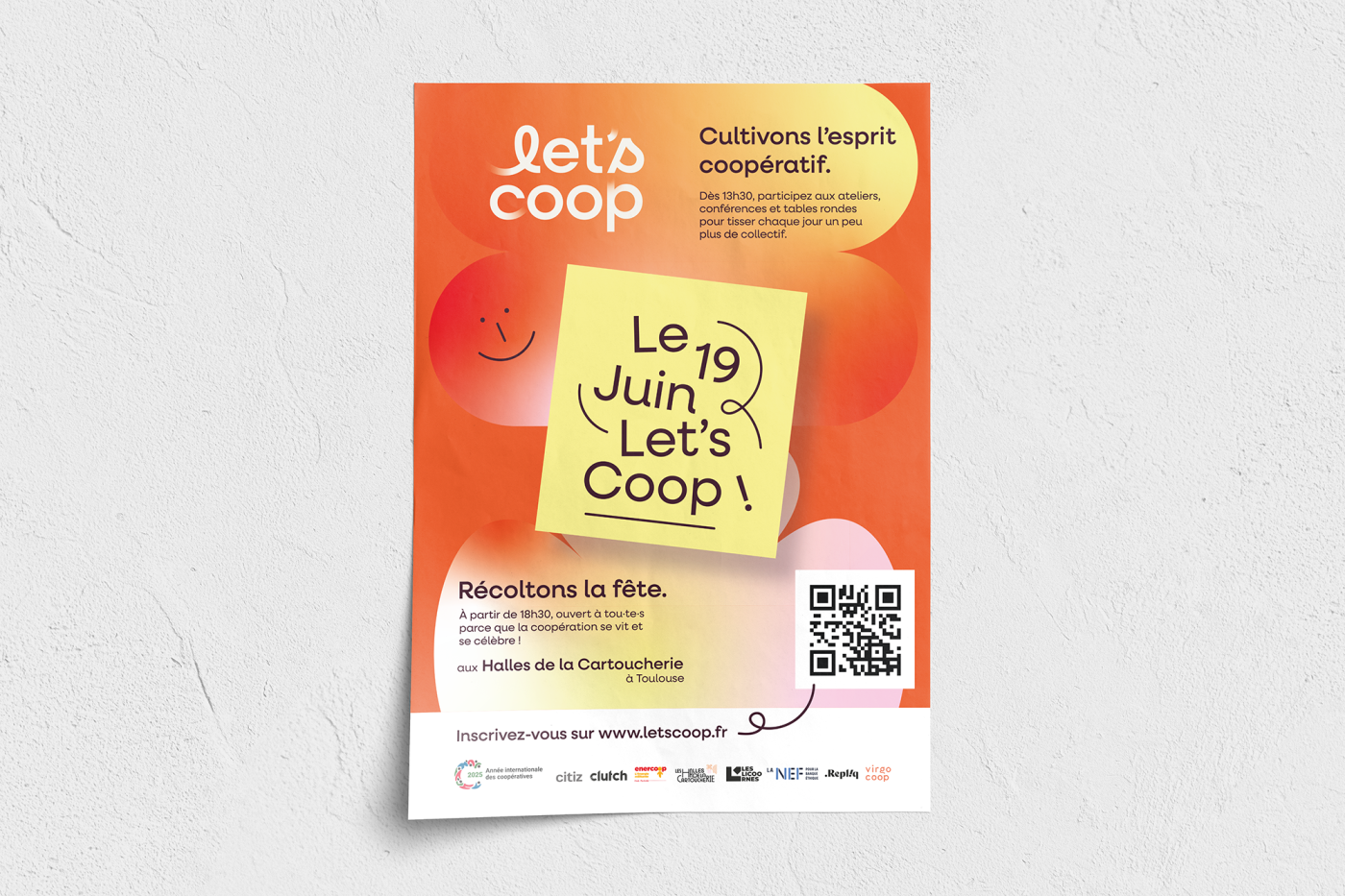 affiche de l'édition 2025 de Let's Coop