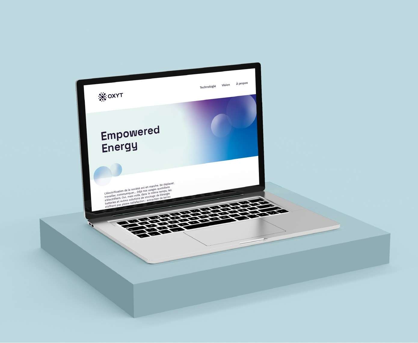 Site internet Oxyt