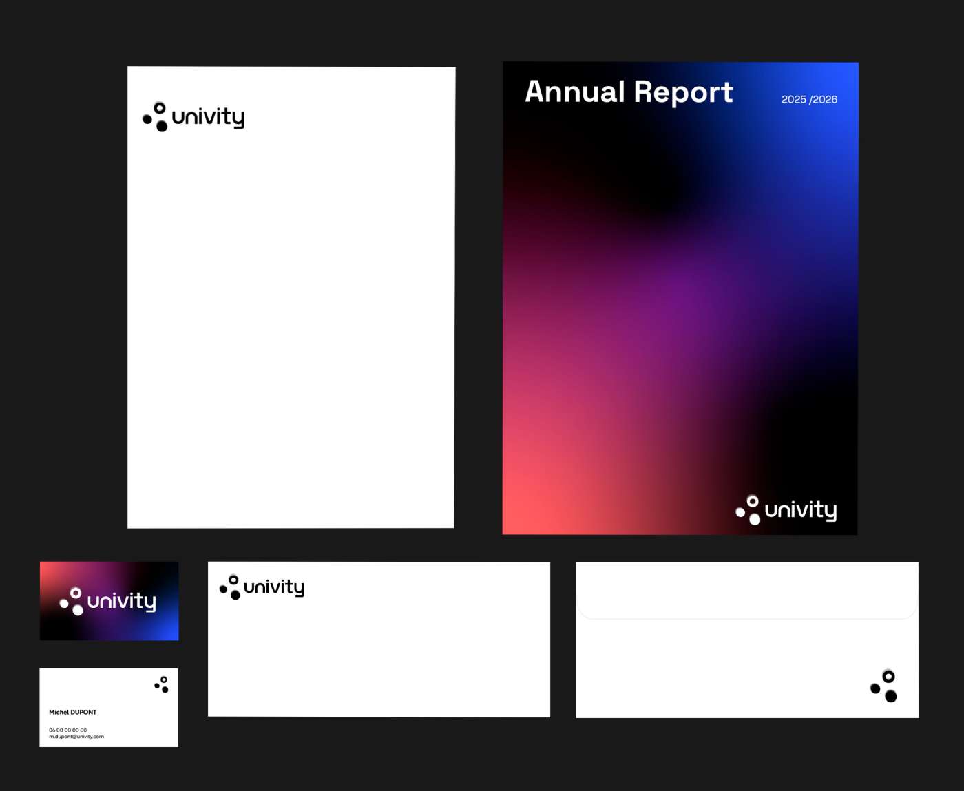 Supports print Univity 